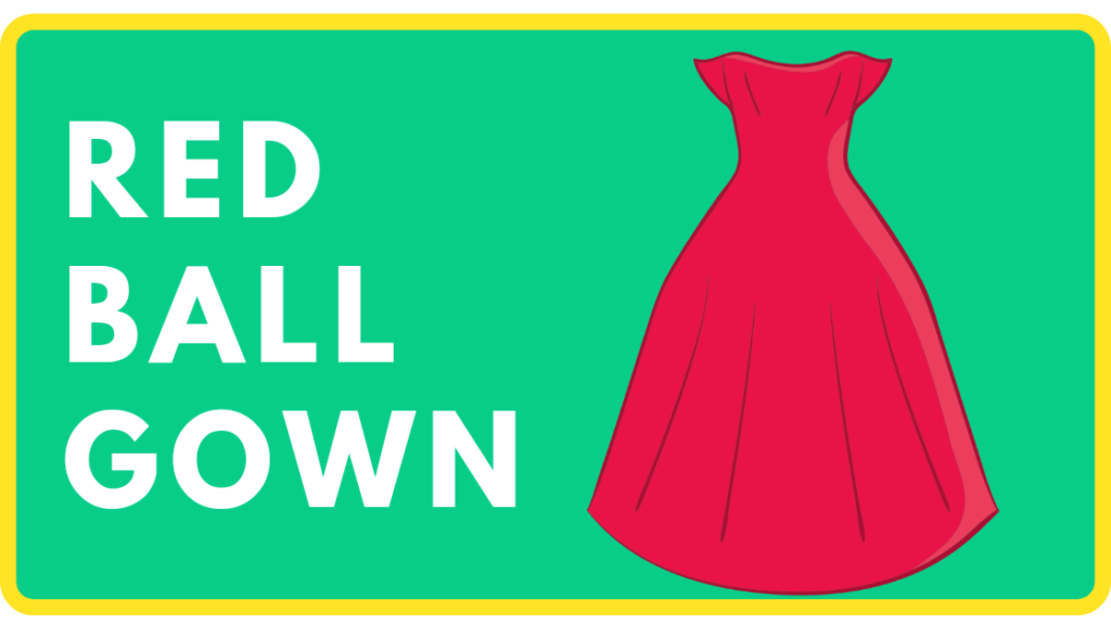 Red Ball Gown for beautiful girl