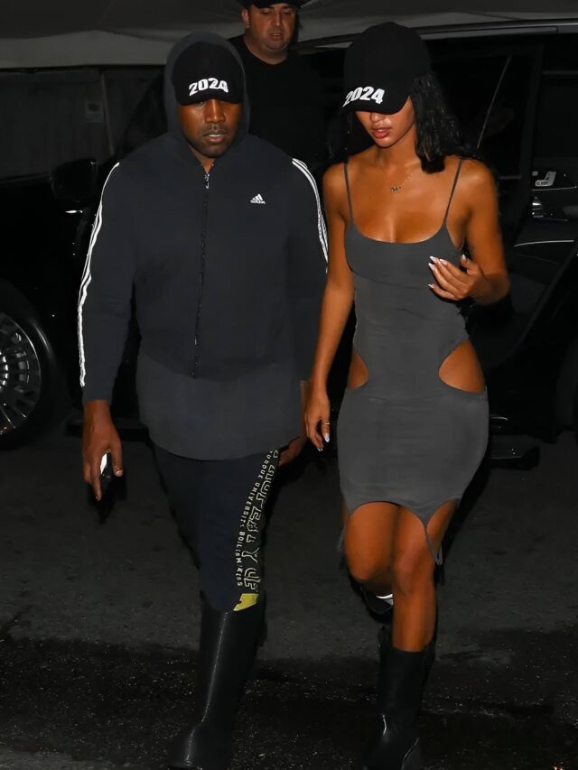 Kanye West Seen On Movie Date With Model Juliana Nalu