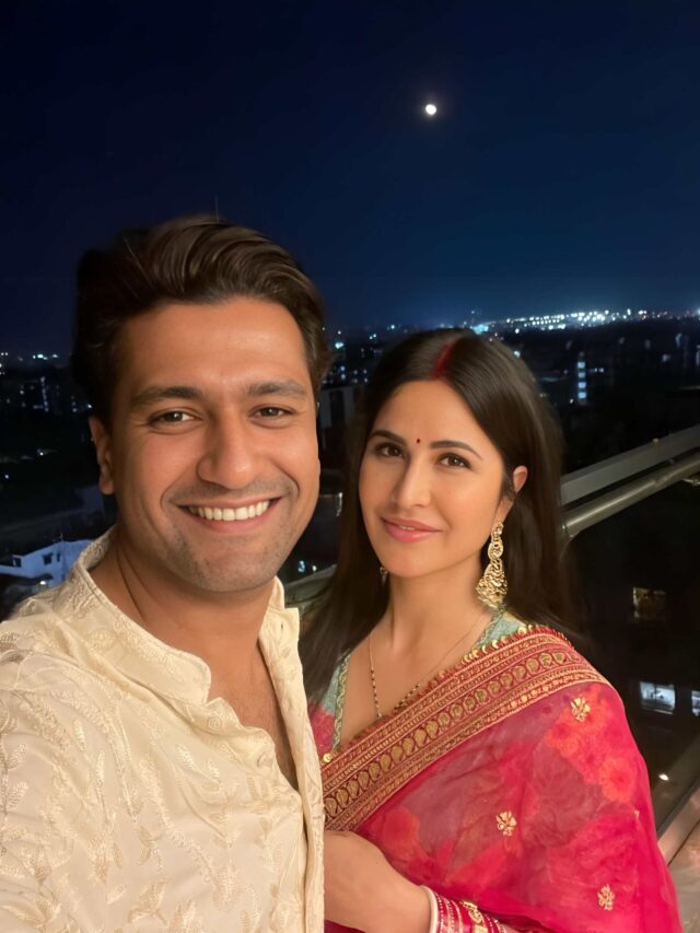 Katrina Kaif and Vicky Kaushal first Karwa Chauth