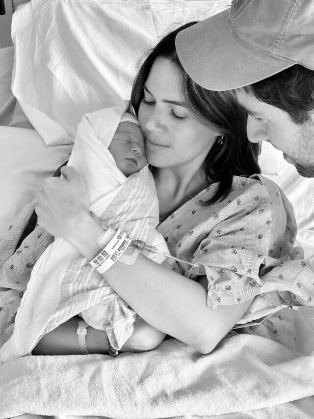 Mandy Moore announces baby’s birth and shares photo