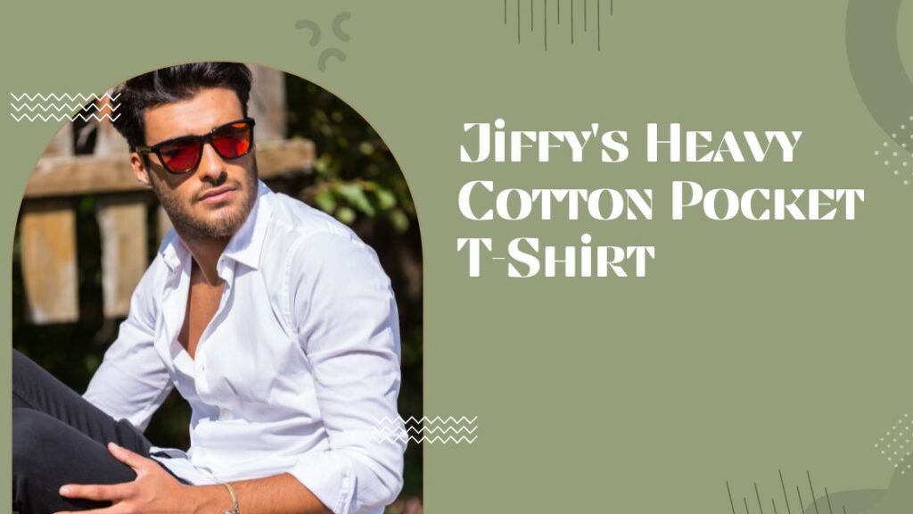 Jiffy's Heavy Cotton Pocket T-Shirt