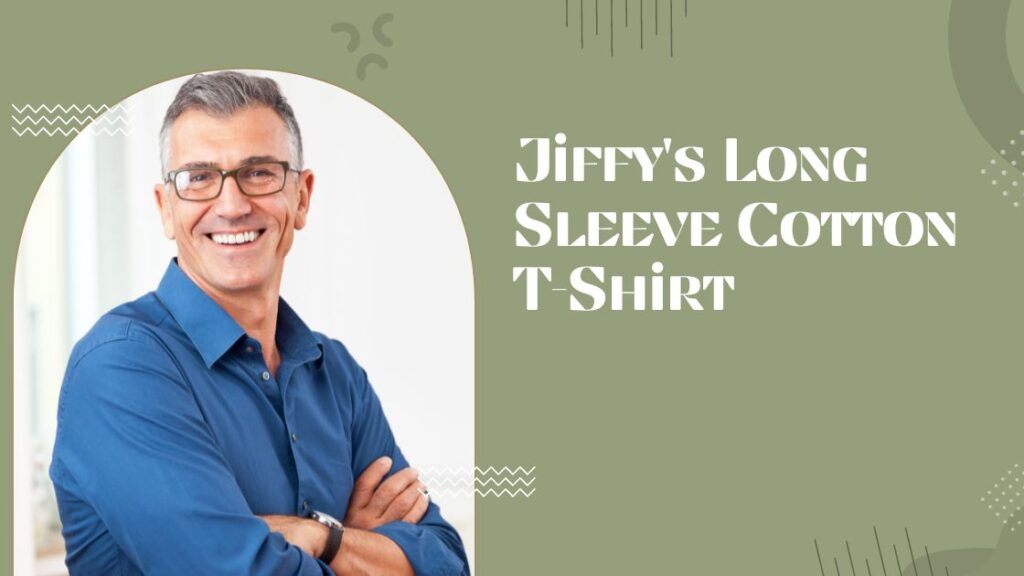 Jiffy's Long Sleeve Cotton T-Shirt