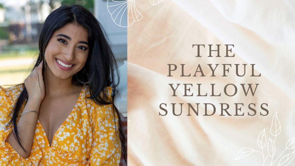 The Playful Yellow Sundress