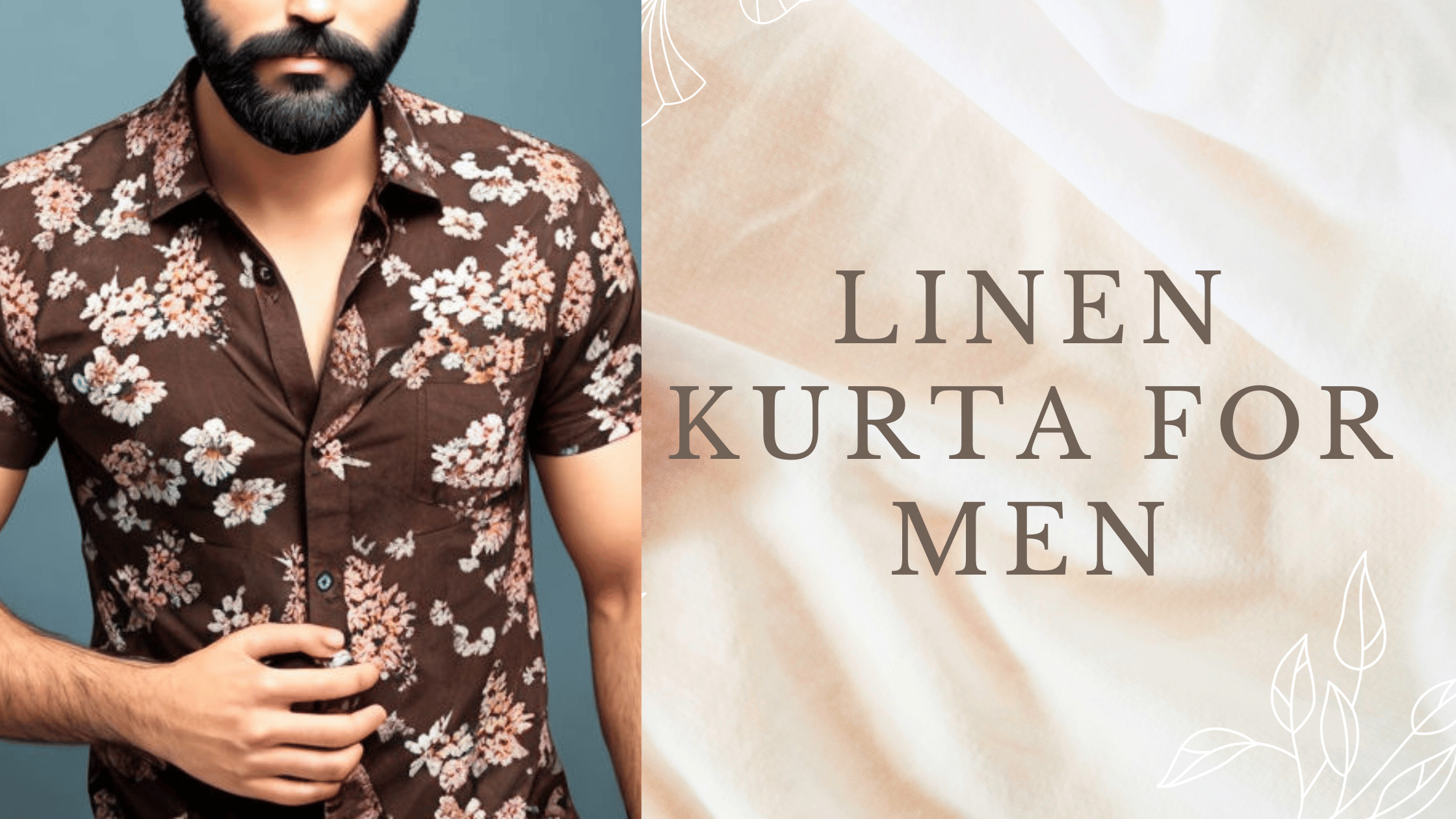 linen kurta for men